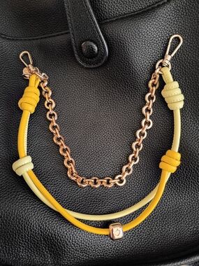 Kate Spade Mixed Material Swag Chain